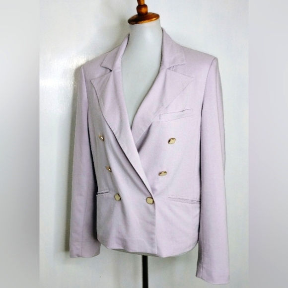 RETRO LIGHTWEIGHT DOUBLE BREASTED JACKET - Picture 1 of 11